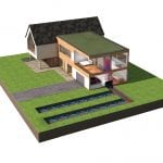 Kensa Ground Source Heat Pumps Diagram for Self Builds and Renovations with Renewable Heat Incentive