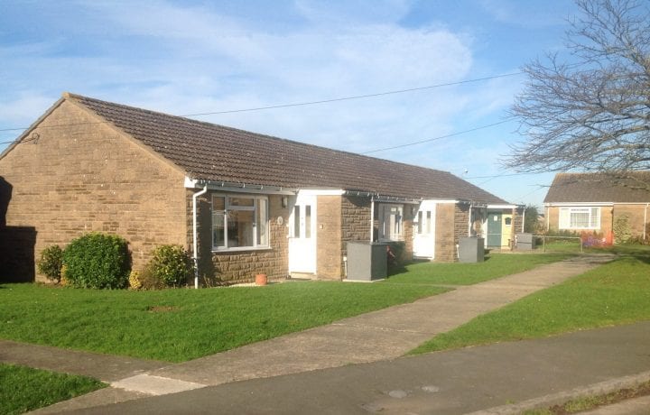 Ground Source Review: Yarlington Housing Association. - Outside of properties