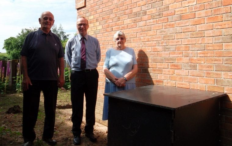 Ground Source Review: Shropshire Rural Housing Retrofit - Outside the property