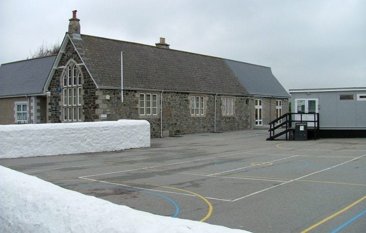 Ground Source Review: Grade Ruan School, Cornwall. - Exterior of school