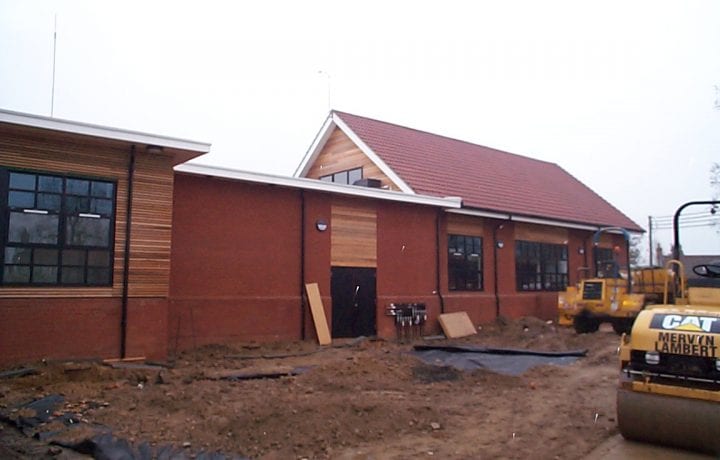 Ground Source Review: Hevingham School, Norfolk - During Installations