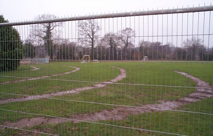Ground Source Review: Hevingham School, Norfolk. - View of Field