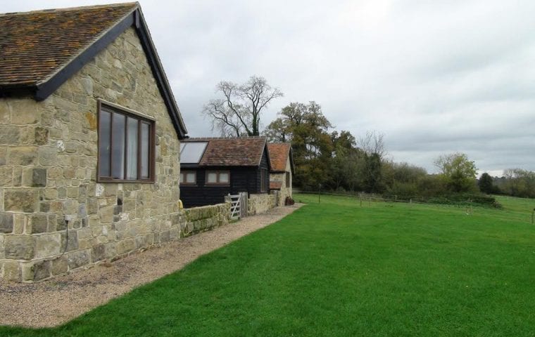 Ground Source Review: Hook Farm Barn - Back of barn After