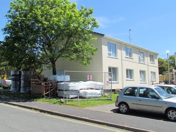 Ground Source Review: Croft House. - Showing the flats