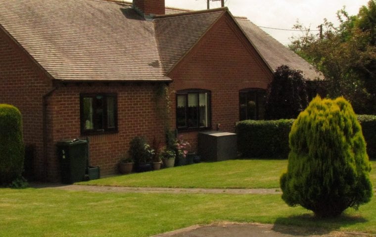 Ground Source Review: Shropshire Rural Housing Retrofit - Exterior of Property