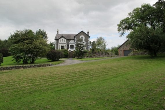 Ground Source Review: Upper Stepford House: House and lawn after two years - Ground recovery