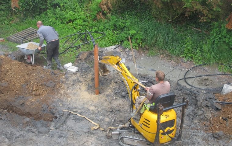 Ground Source Review: Fortuna House - Installation of Borehole