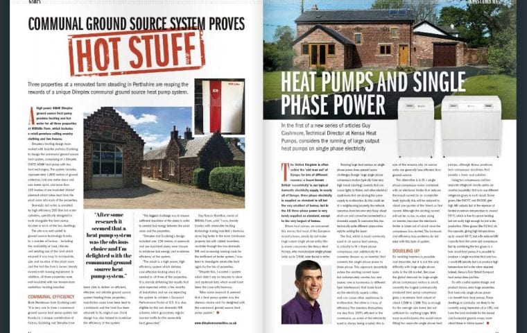Heat pumps and single phase power