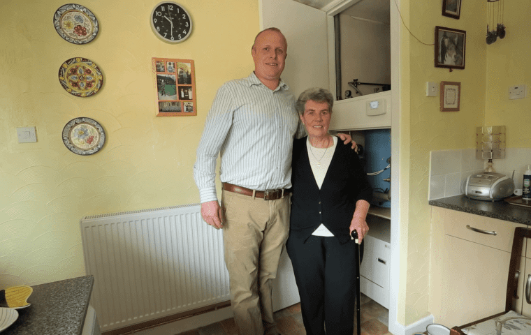 Ground Source Review Trent & Dove Housing, Shared Ground Loop Array: Happy tenant