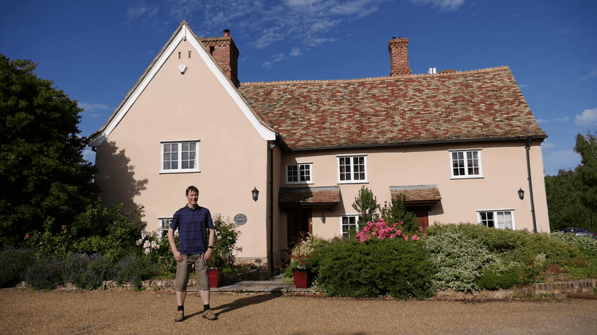 Ground Source Review River House ǀ Heat Pump - Keith Clarke in front of River House