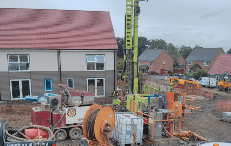 Ground Source Review: Shropshire Rural Housing, Kinlet - Installation 5