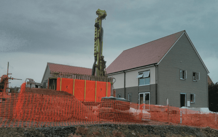Ground Source Review: Shropshire Rural Housing, Kinlet - Installation 4