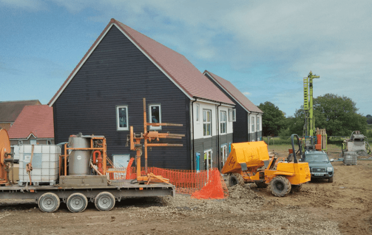 Ground Source Review: Shropshire Rural Housing, Kinlet - Installation 1