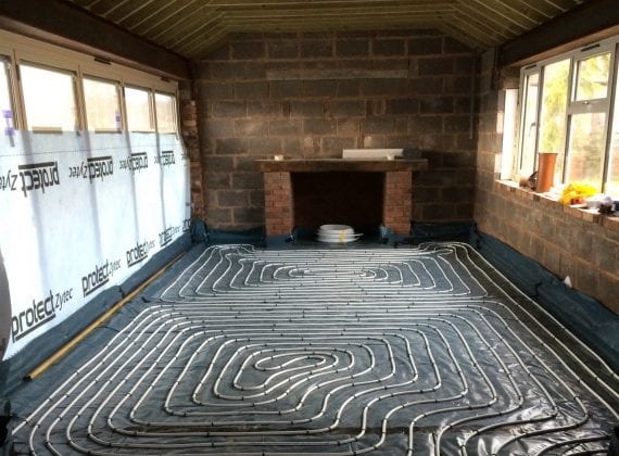 Ground Source Review: Rimmer's Farm Heat Pump - Underfloor Heating