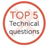 Top 5 technical questions