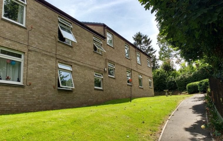 Kensa Ground Source Heat Pump Review: Social Housing - Ashfield Court rear 2