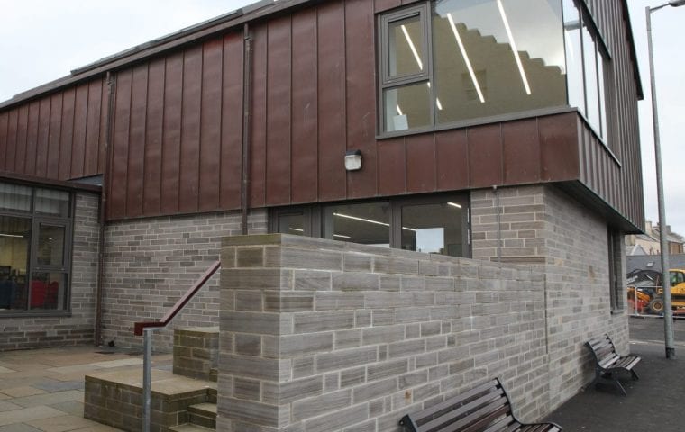 Ground Source Review Orkney Islands, Warehouse Buildings Heat Pump - Exterior