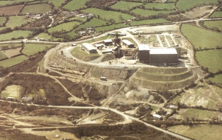 Ground Source Review: Mount Wellington Mine, Truro - 1975 aerial view