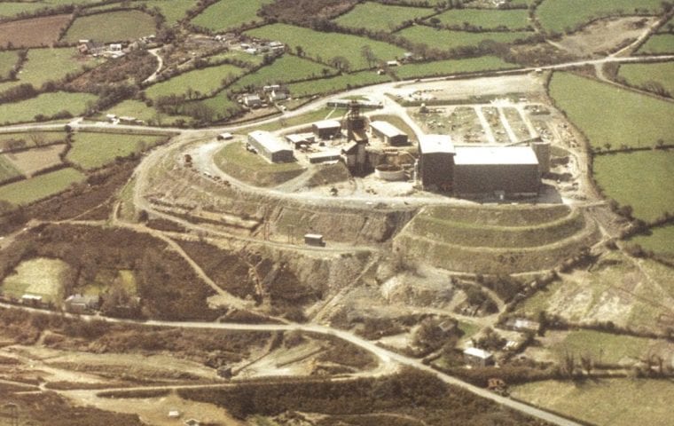 Ground Source Review: Mount Wellington Mine, Truro - 1975 aerial view