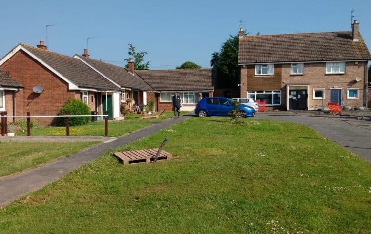 Ground Source Review South Shropshire Housing Association - completed borehole