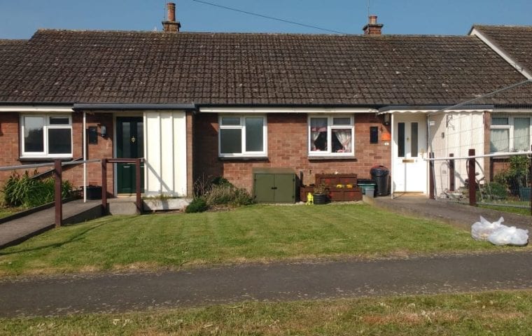 Ground Source Review South Shropshire Housing Association - Enclosure Installed