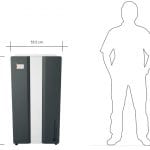 Evo ground source heat pump product banner to scale