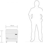 Shoebox ground source heat pump 3kW product banner to scale