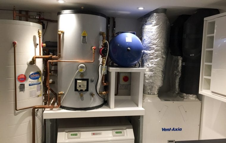 Silver Spray ground source heat pump case study: 15kW Hybrid Twin Compact