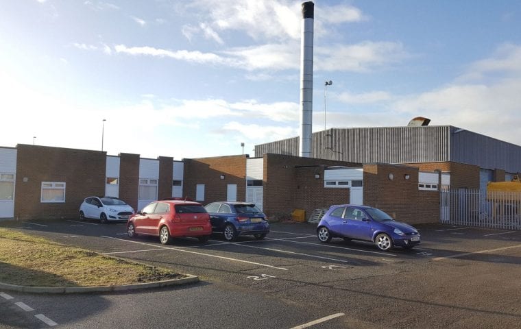 Stakeford Depot Kensa Commercial Plant Room Ground Source Heat Pump Retrofit Installation