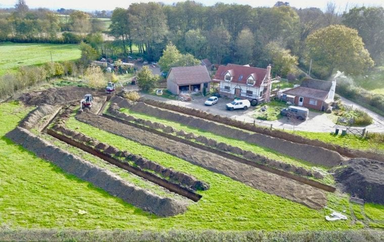 Front View of Site Kensa Heat Pumps