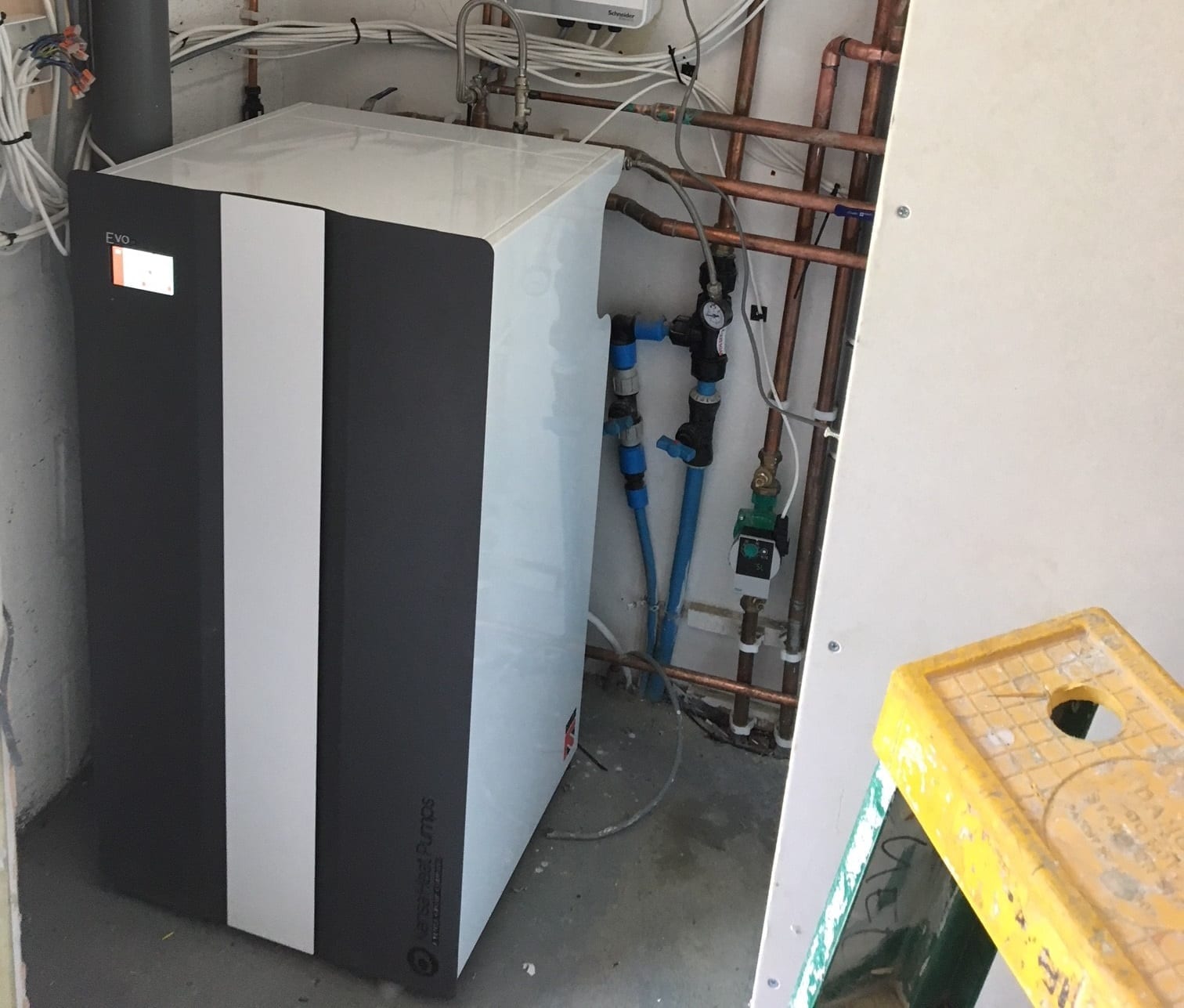 Kensa Evo ground source heat pump_installed