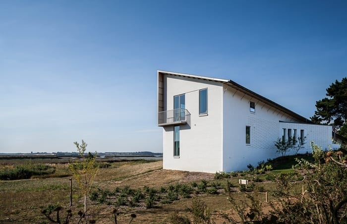 Marsh Hill ground source heat pump case study: external view