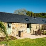 Blaenllechog Farm water source heat pump case study: external shot of the milking parlour