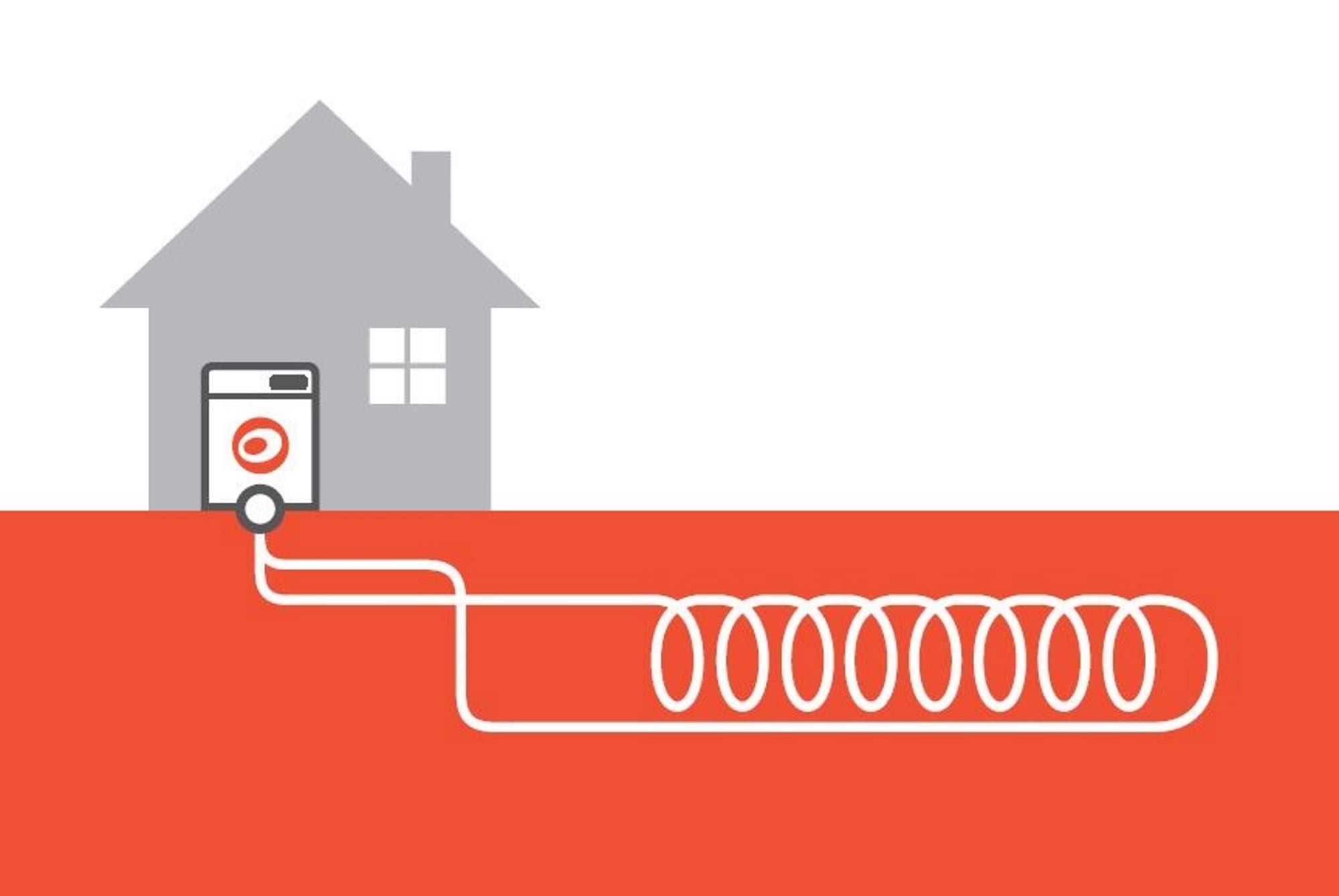 Simplified scheme of analysed heat pump supply chain, This study