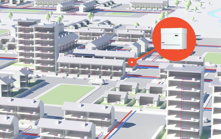 Ambient Heat Networks with Kensa Shoebox Heat Pumps