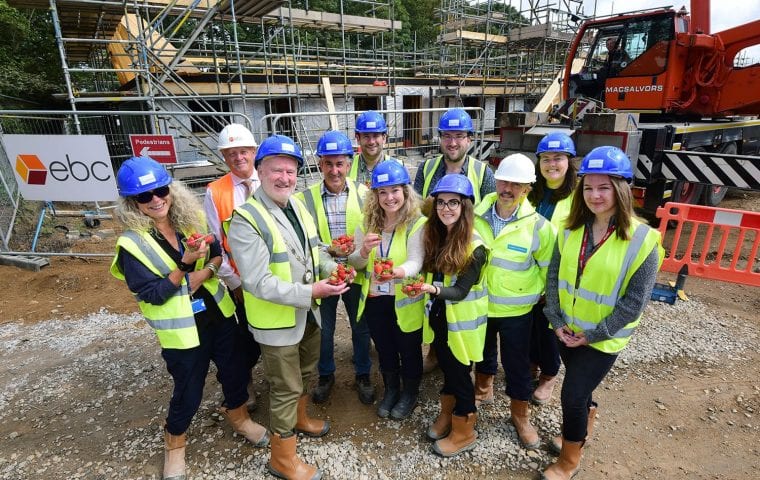 Site construction begins on Cornish fruit farm - Mitchell Fruit Garden