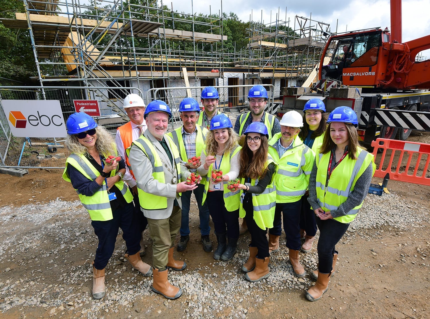 Site construction begins on Cornish fruit farm - Mitchell Fruit Garden