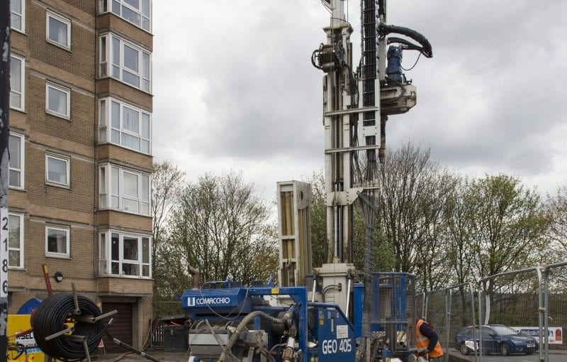 Together Housing and Kensa Contracting, Elland - Borehole Drilling