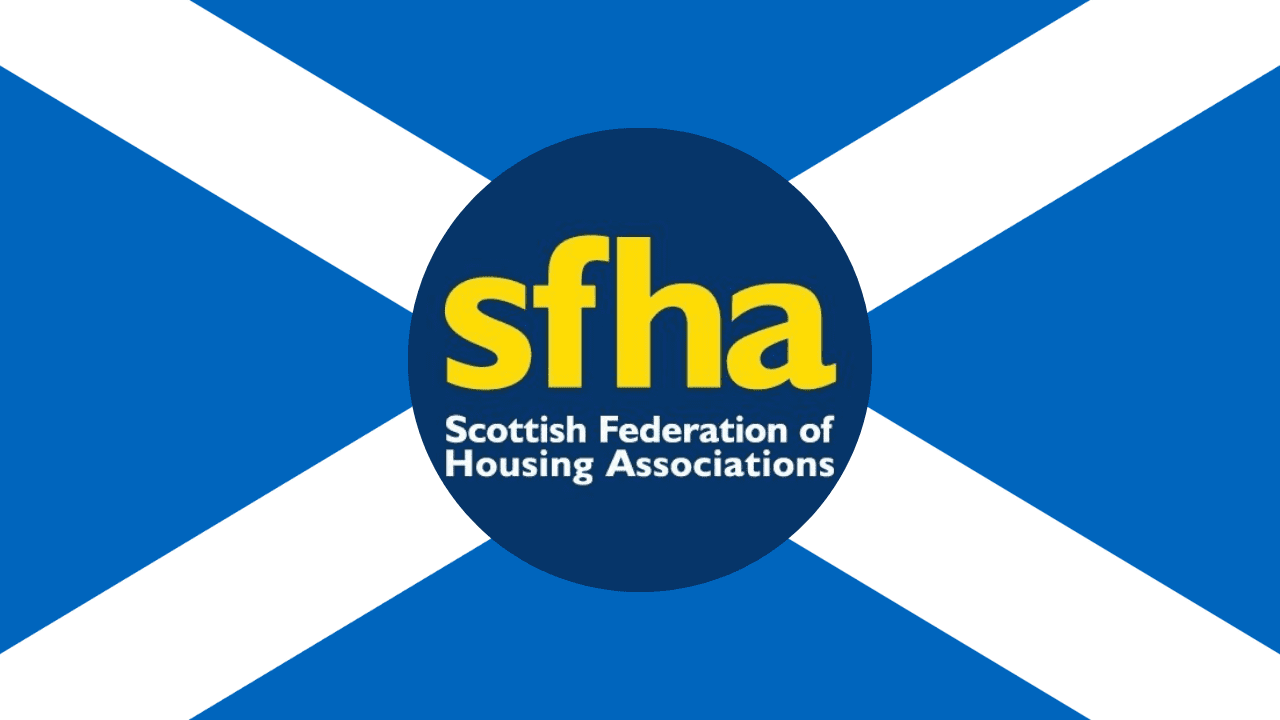 SFHA Logo & Scottish Flag